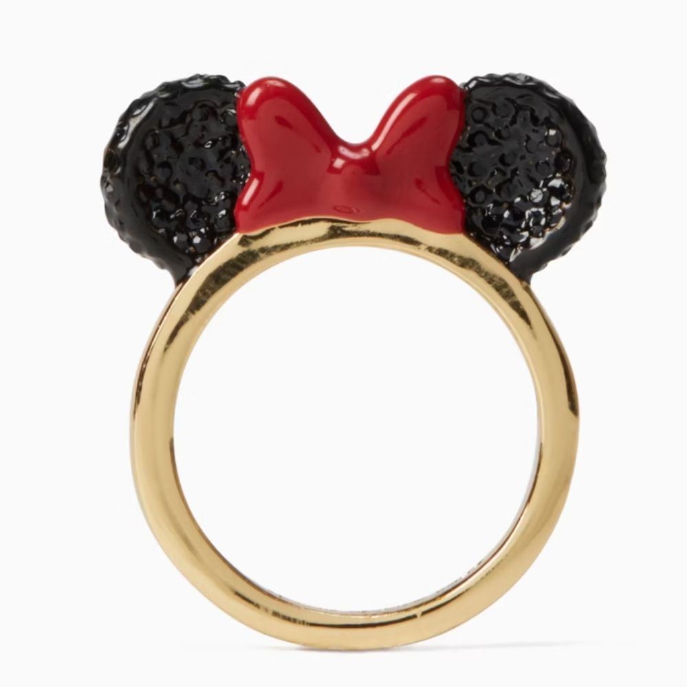 Disney X Kate Spade Minnie Ring Size 6 NWT